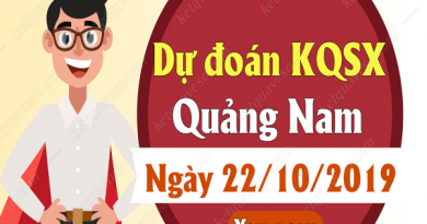 Dự đoán kqxs Quảng Nam ngày 22/10 chuẩn xác